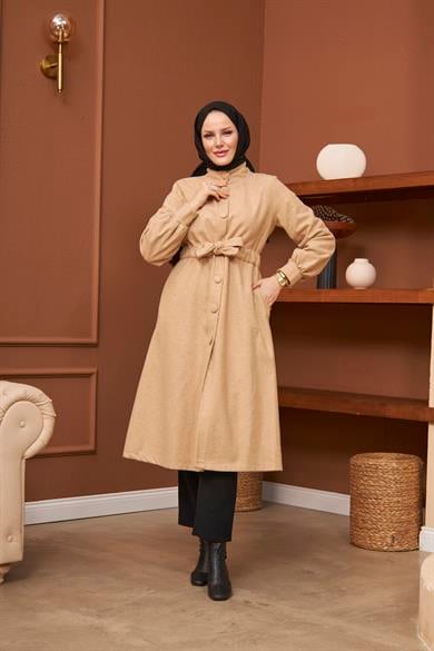 Ferda Kaşe Coat - Mink