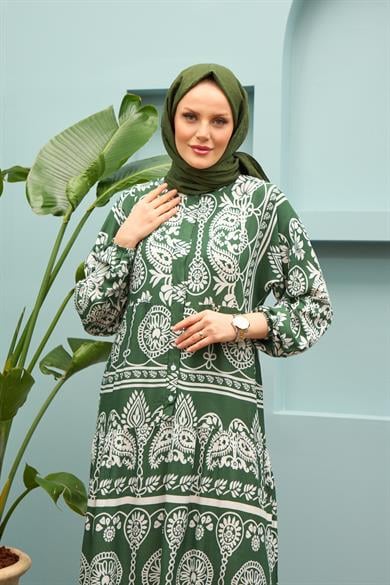 Handan Dress - Green