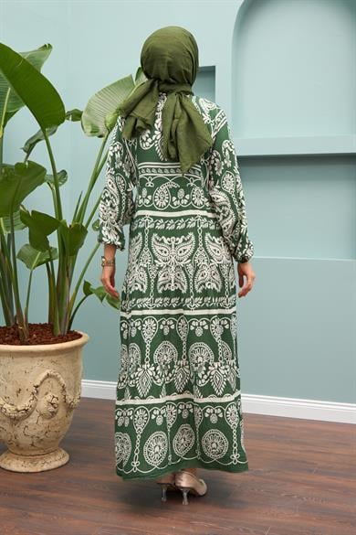 Handan Dress - Green