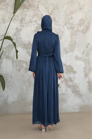 İrem Gül Detay Abiye - Lacivert