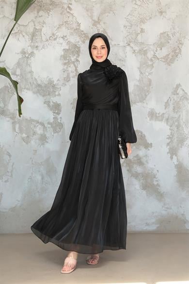 İrem Gül Detay Abiye - Siyah