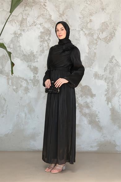 İrem Gül Detay Abiye - Siyah