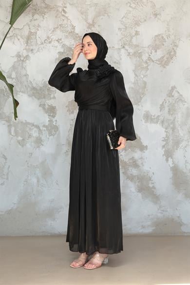 İrem Gül Detay Abiye - Siyah