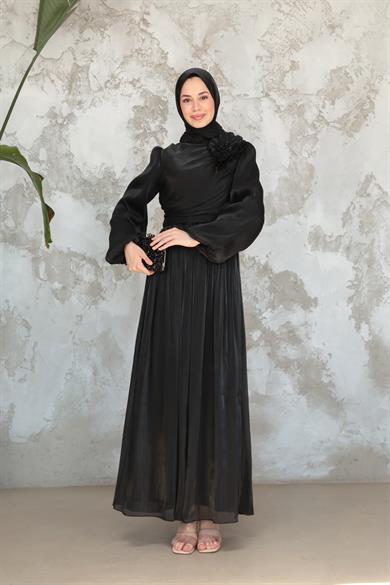 İrem Gül Detay Abiye - Siyah