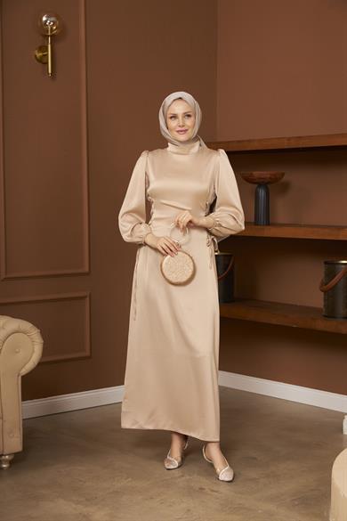Işıl Evening Dress - Beige
