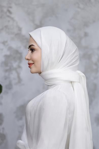 Janjan Kumaş Şal - Ekru