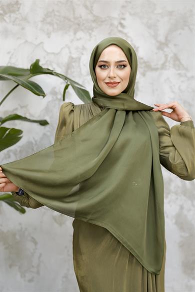 Janjan Kumaş Şal - Haki