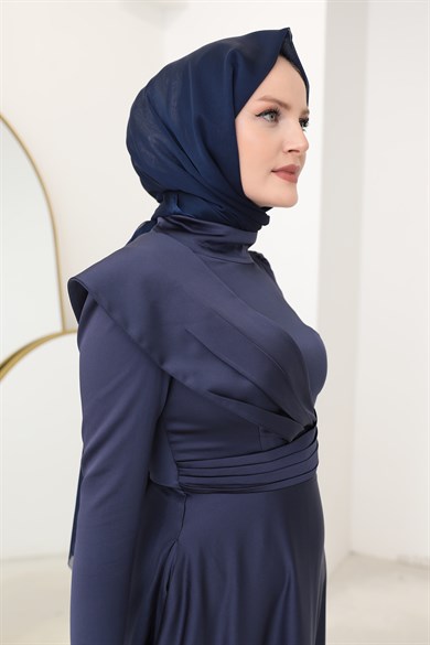 Janjan Kumaş Şal - Lacivert