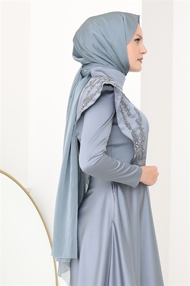 Janjan Kumaş Şal - Su Yeşili