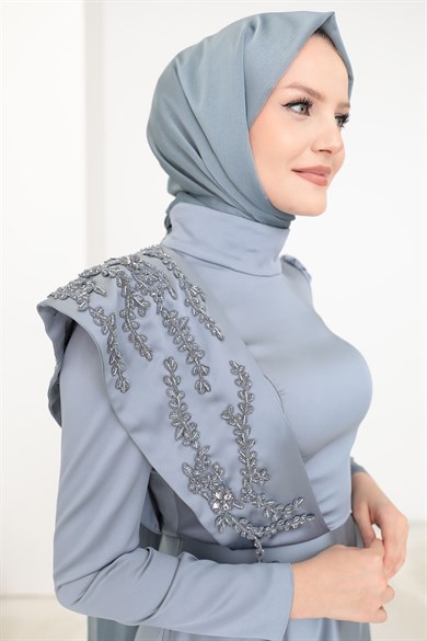 Janjan Kumaş Şal - Su Yeşili