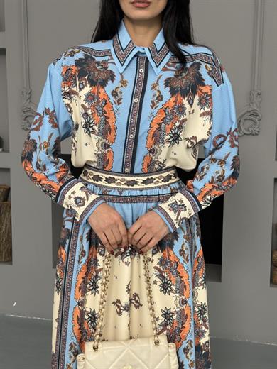 Jessica Etekli Takım - Bebe Mavi