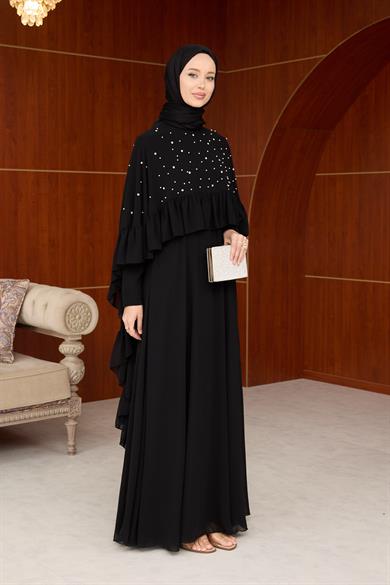 Kardelen Prenses Abiye - Siyah