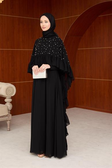 Kardelen Prenses Abiye - Siyah