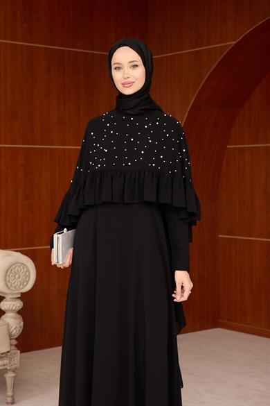 Kardelen Prenses Abiye - Siyah