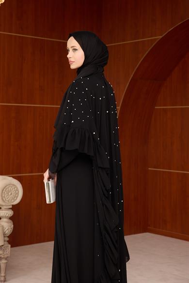 Kardelen Prenses Abiye - Siyah