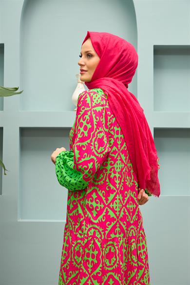 Kevser Dress - Fuchsia