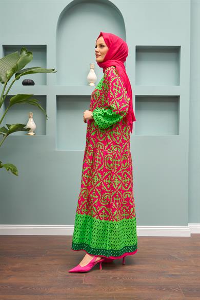 Kevser Dress - Fuchsia