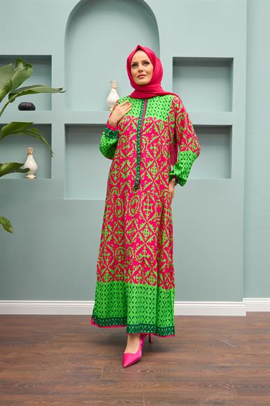 Kevser Dress - Fuchsia