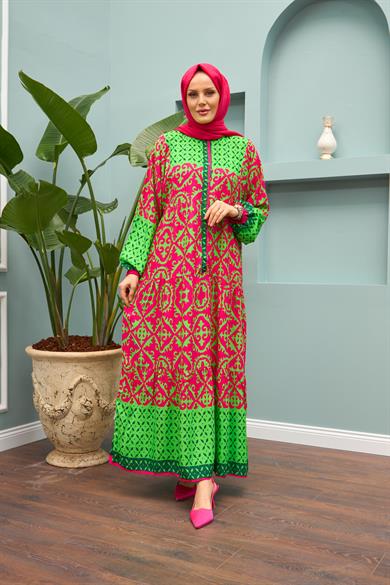 Kevser Dress - Fuchsia