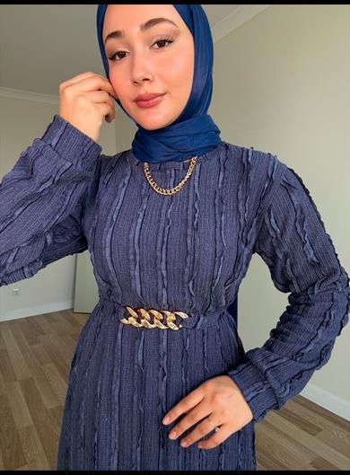 Kızılcık Elbise - Lacivert