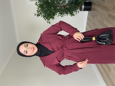 Lamia Trençkot - Bordo