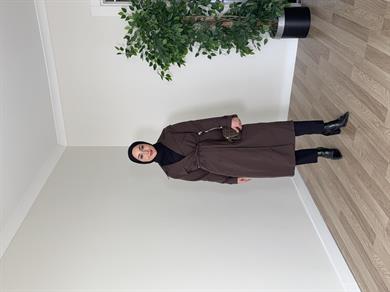 Lamia Trençkot - Kahverengi