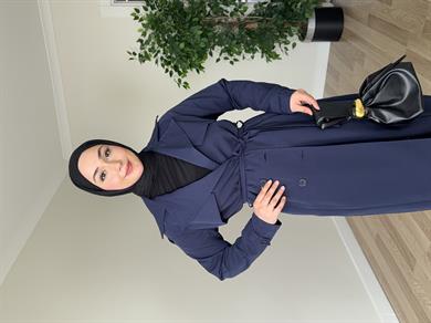 Lamia Trençkot - Lacivert