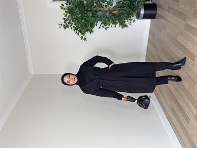 Lamia Trençkot - Siyah