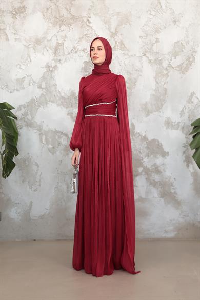 Lavanta Abiye - Bordo