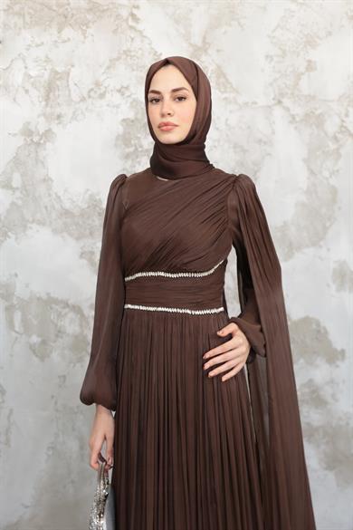 Lavanta Abiye - Kahverengi