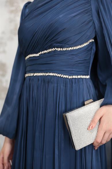 Lavanta Abiye - Lacivert