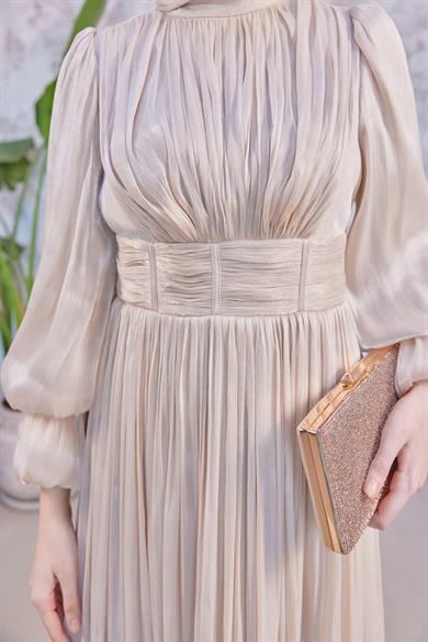 Mariam Tesettür Abiye - Vizon