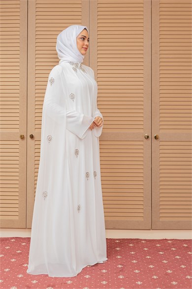 Marina Tasarım Abiye - Beyaz