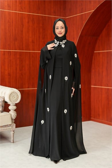 Marina Tasarım Abiye - Siyah