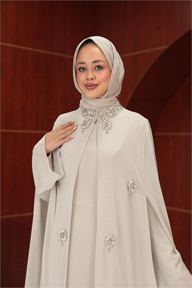 Marina Tasarım Abiye - Vizon