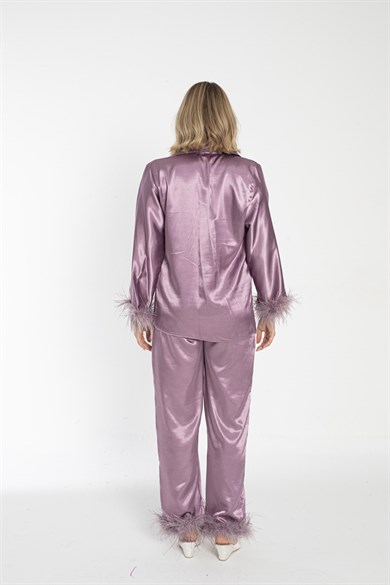Melek Double Set - Lilac