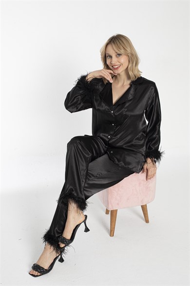 Melek Double Suit - Black