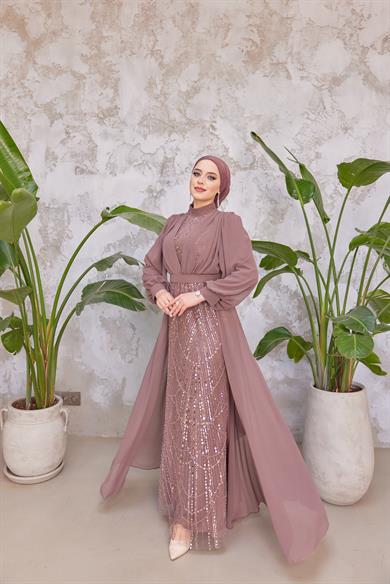 Melek Taş İşleme Abiye - Marsala