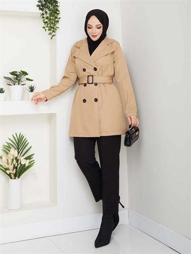 Melisa Trençkot - Bej