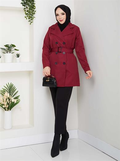 Melisa Trençkot - Bordo