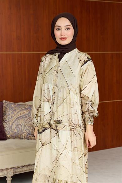Merina Desen Elbise - Vizon