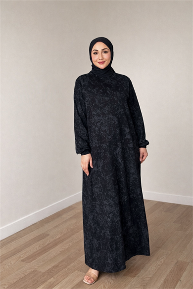 Meryem Desen Elbise - Siyah