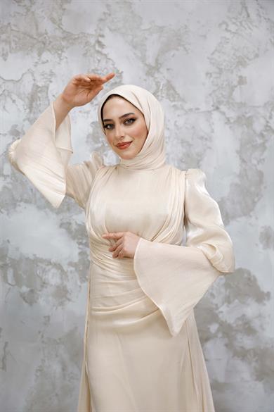 Mintaha Abiye - Ekru