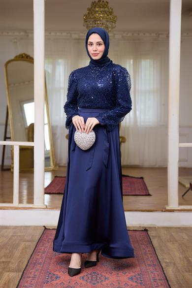 Mislina Abiye - Lacivert