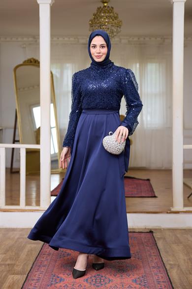 Mislina Abiye - Lacivert