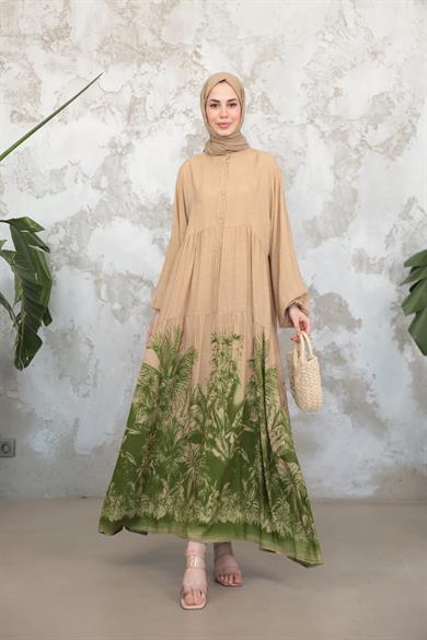 Nare Elbise - Yeşil