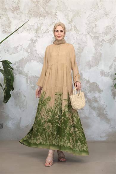 Nare Elbise - Yeşil