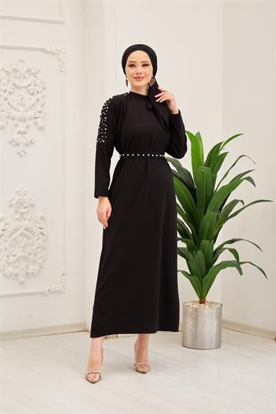 Nazlı Dress - Black