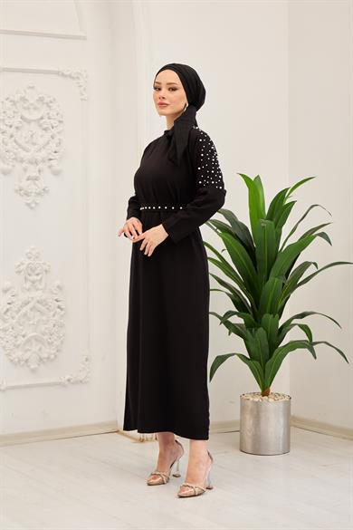 Nazlı Dress - Black