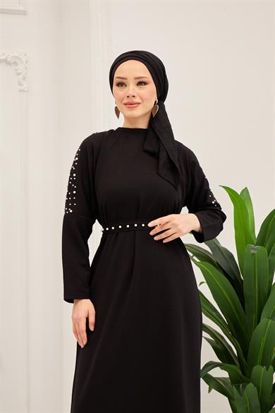 Nazlı Dress - Black